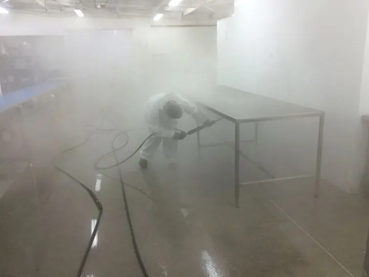 Sanitización de todo tipo de superficies